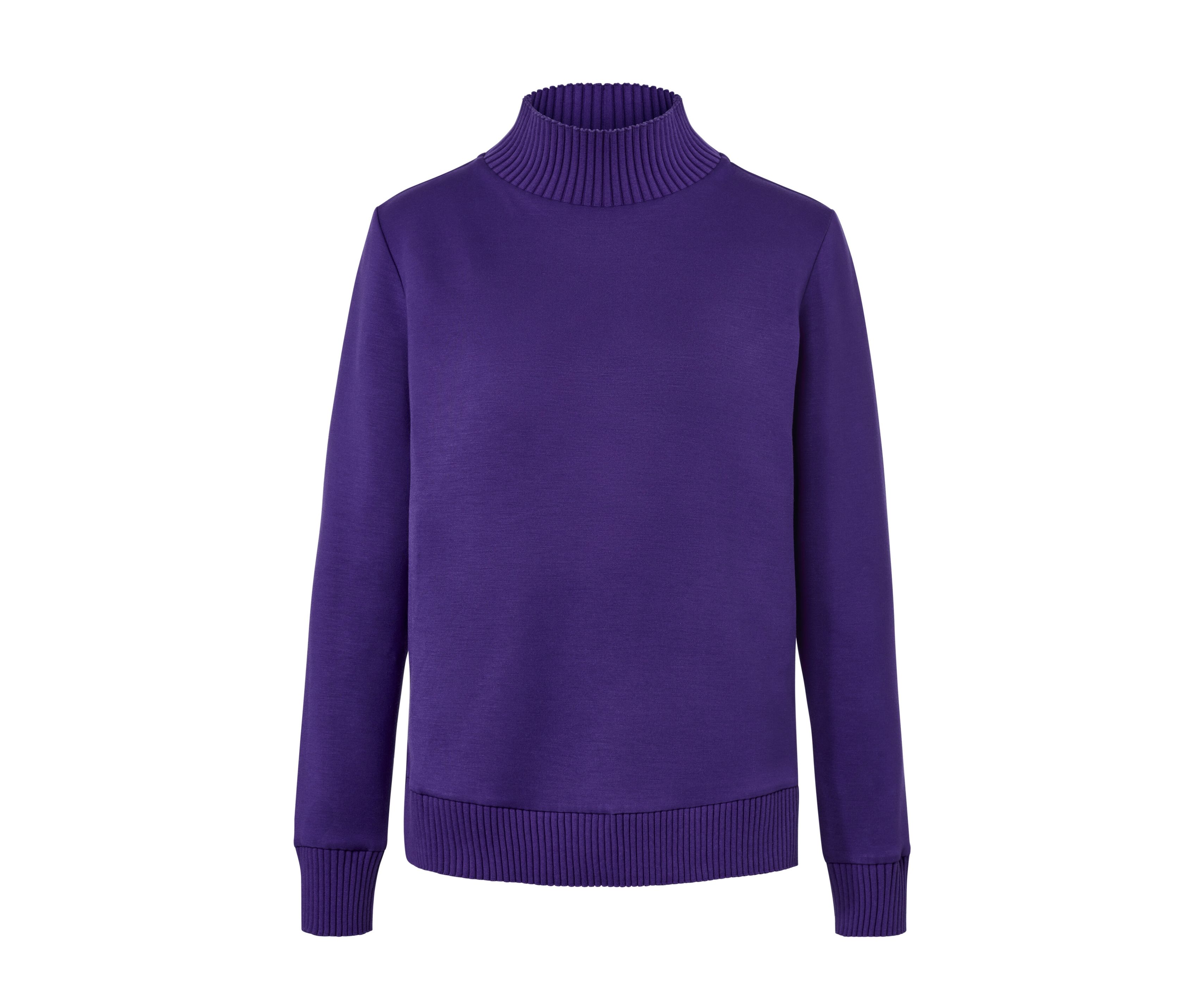 Tchibo - Sweatshirt mit Stehkragen - Damen - Gr. L - lila