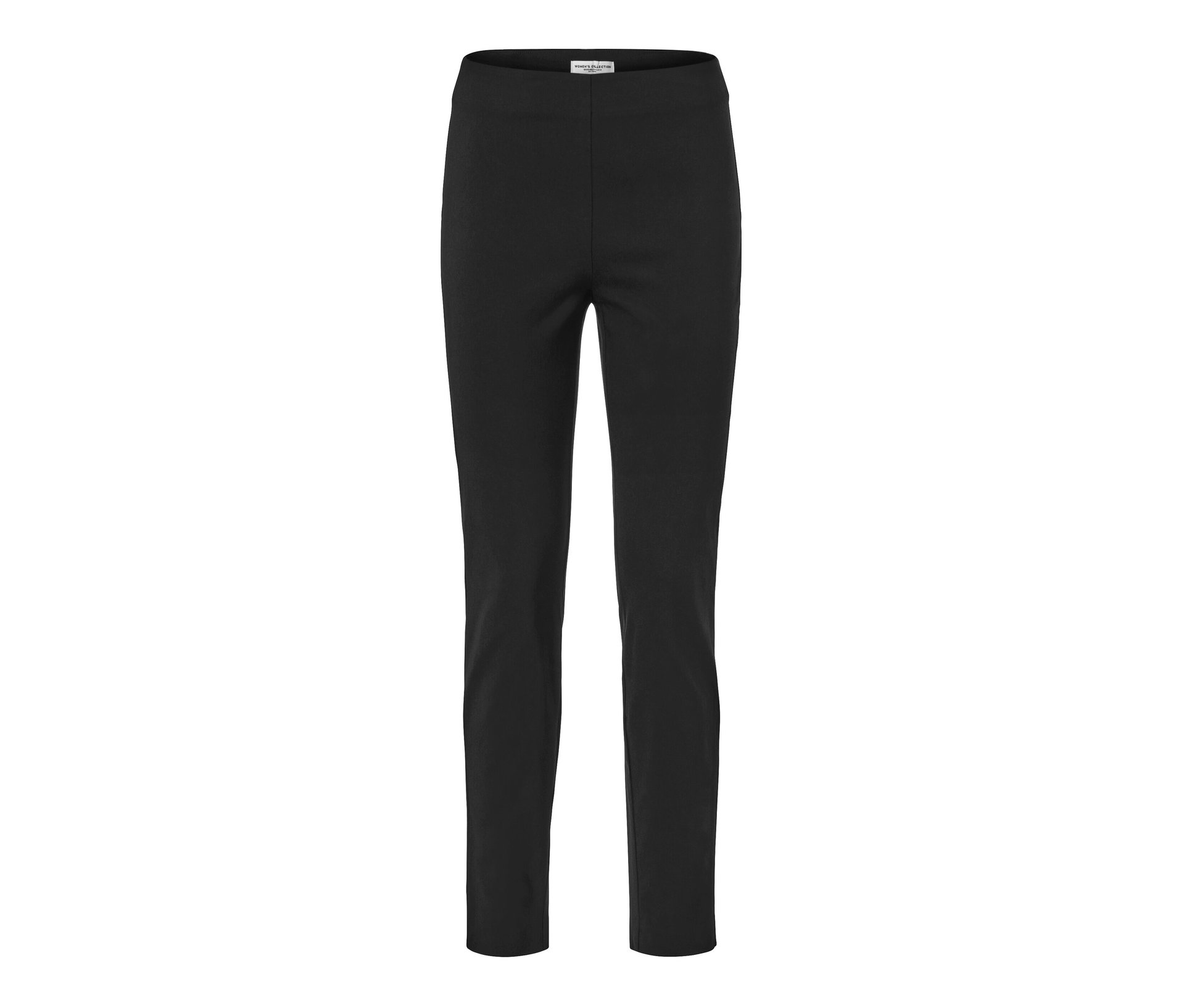 Stretchhose - Damen - Gr. 38 - schwarz - schwarz
