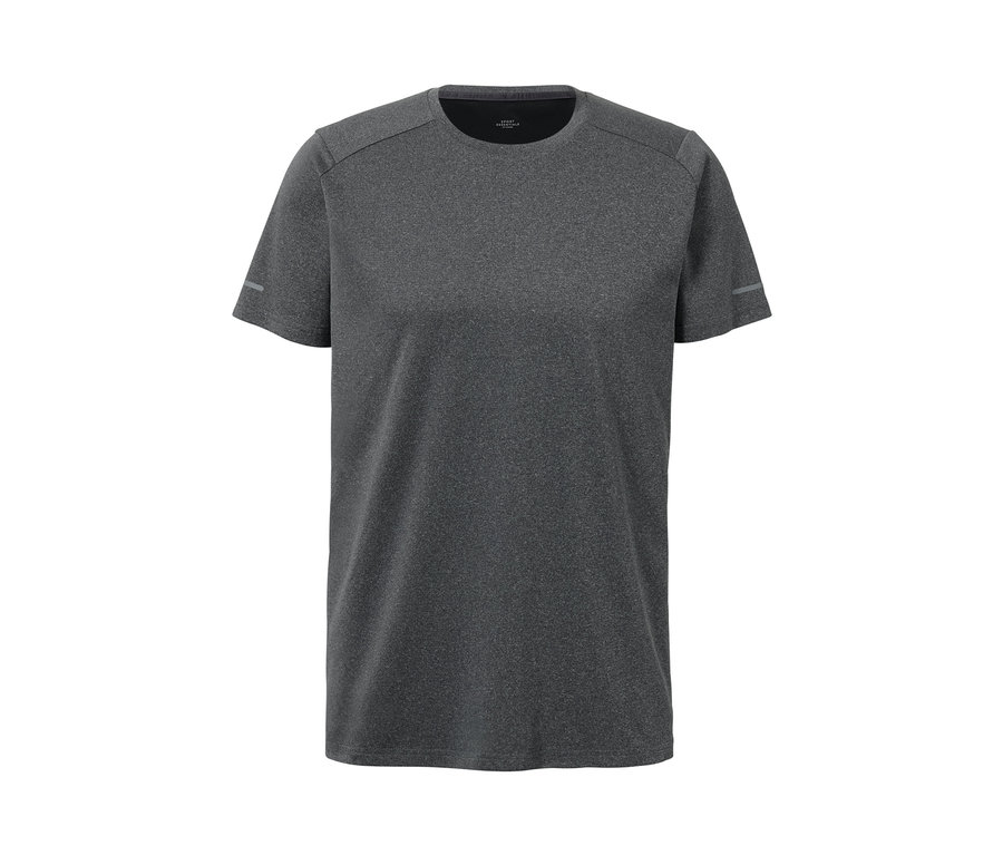 Ein anthrazit meliertes Funktionsshirt.