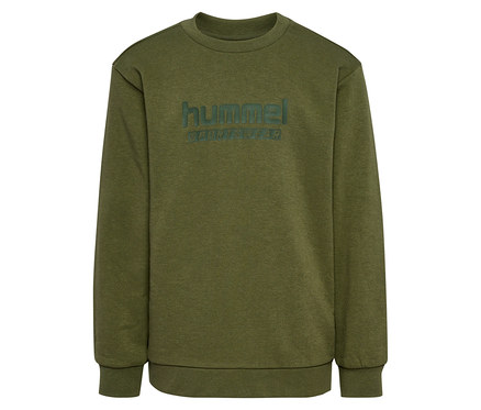 HUMMEL HMLJR Base-Sweatshirt, grün