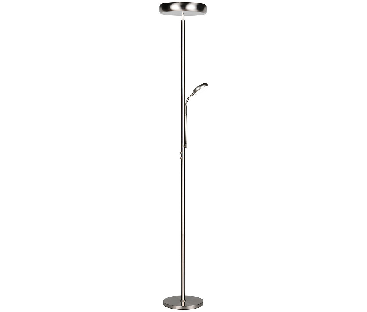 Trio Stehleuchte »Palermo«, nickelfarben.