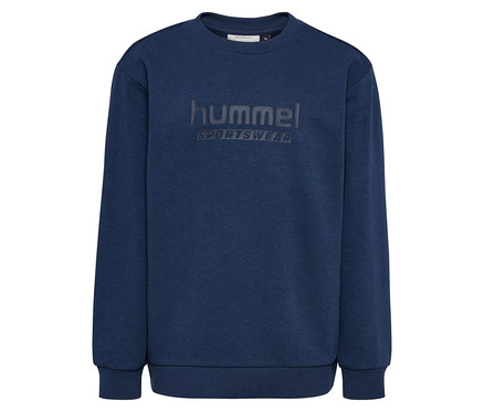 HUMMEL HMLJR Base-Sweatshirt, blau