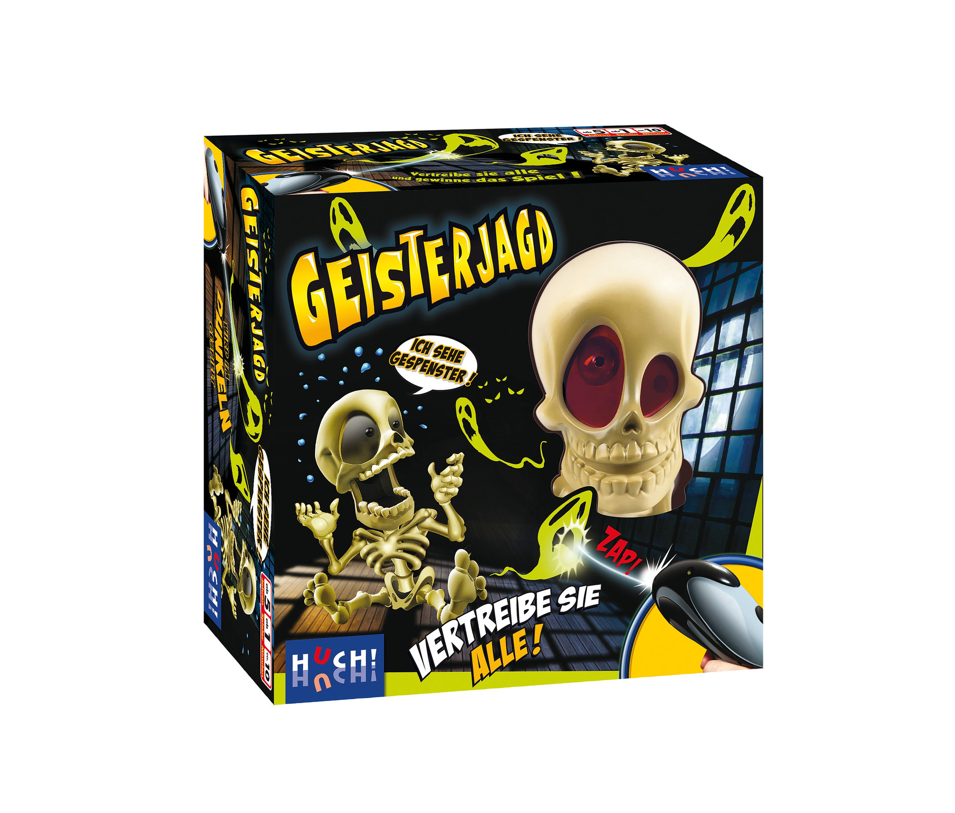 Tchibo - Spiel »Geisterjagd« - mehrfarbig - Karton / Papier / Kunststoff