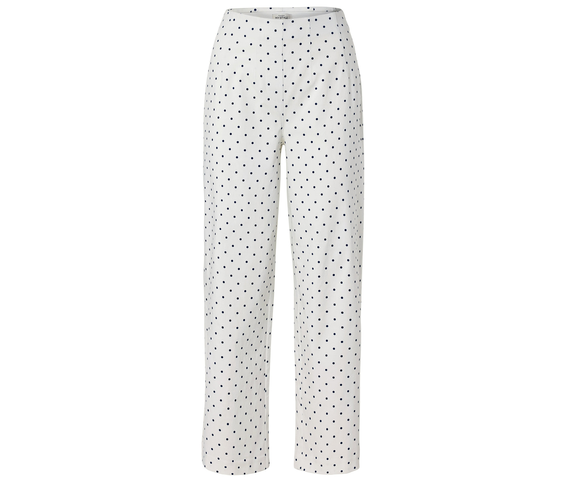 Tchibo - Stretchhose mit weitem Bein - Damen - Gr. 42 - weiß