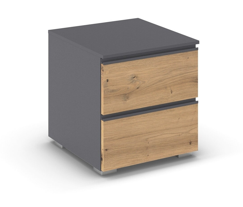 rauch Nachttisch »Joel« - 40x42x42cm - grau - Holz