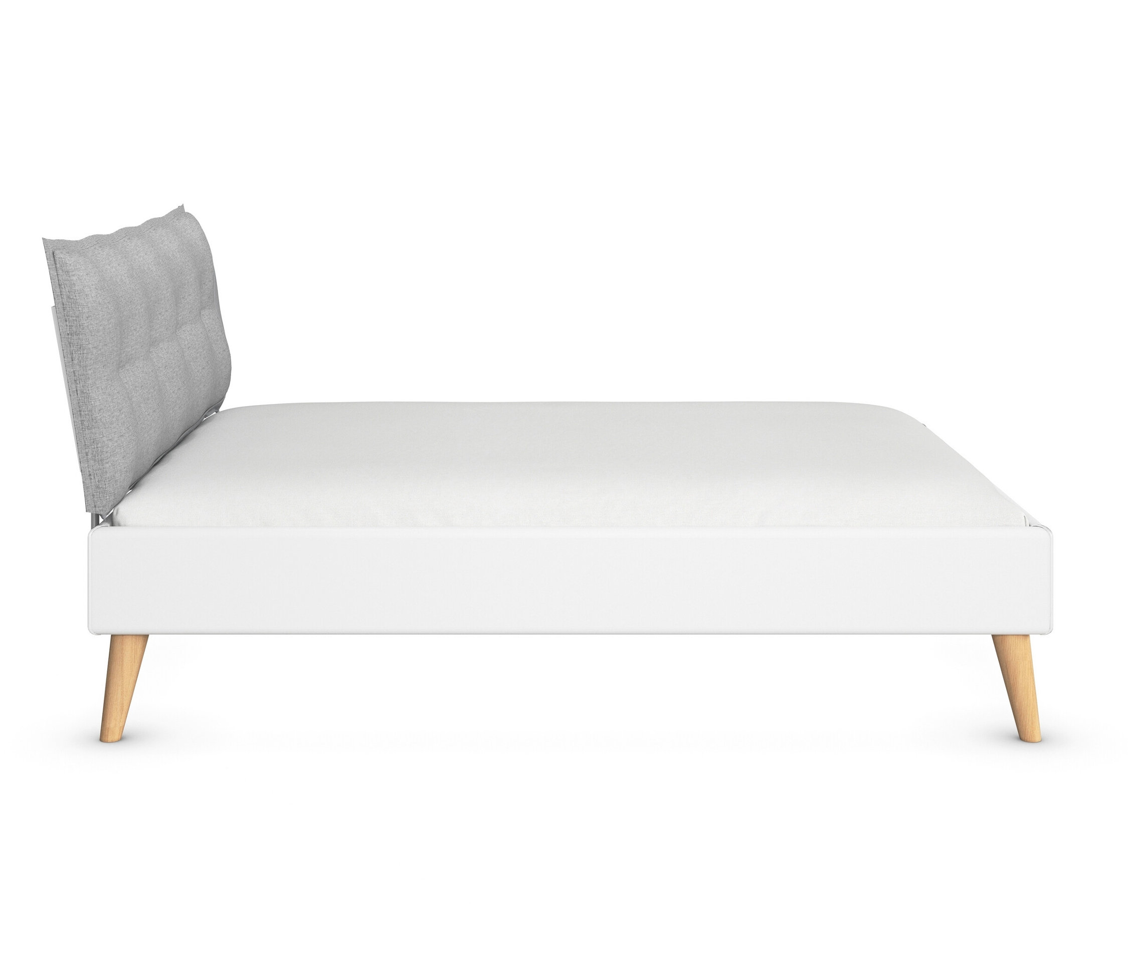 Thumbnail - rauch Bett »Skandi« - 153x219x109cm - braun - Holz