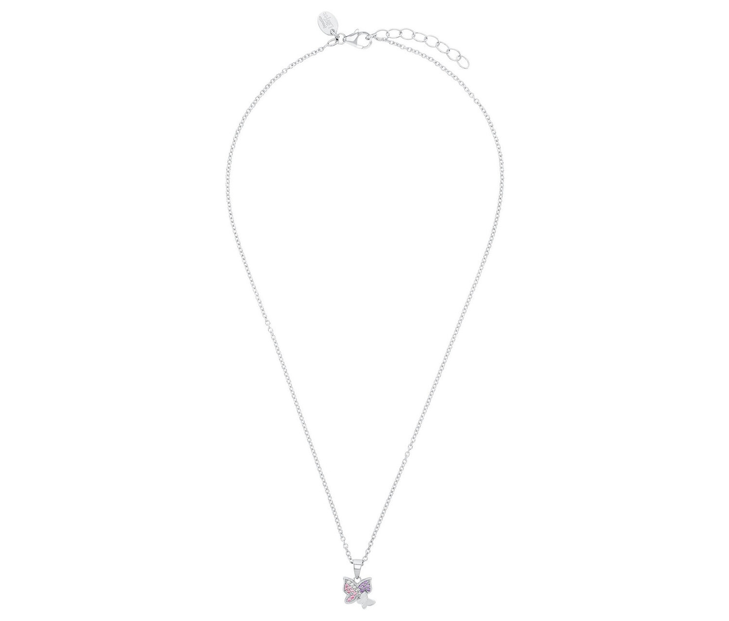 Tchibo - Amor 925 Silber Kinder-Halsschmuck »Schmetterling« - lila