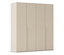 rauch Kleiderschrank »Scale«, 4-türig, Premium-Ausstattung, beige-champagnerfarben