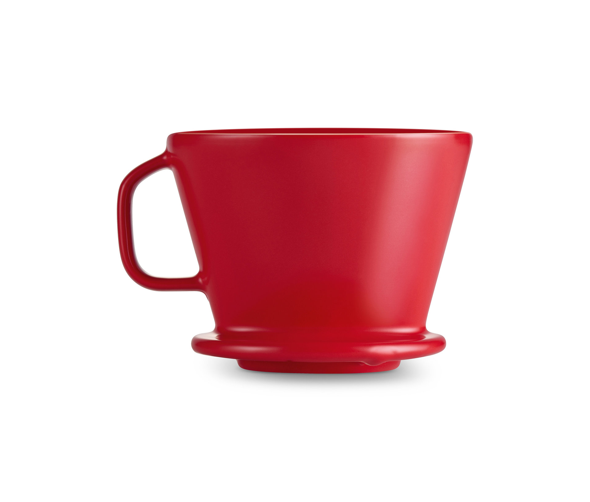 Tchibo - Kaffee Handfilter Gr. 2 - rot - Keramik