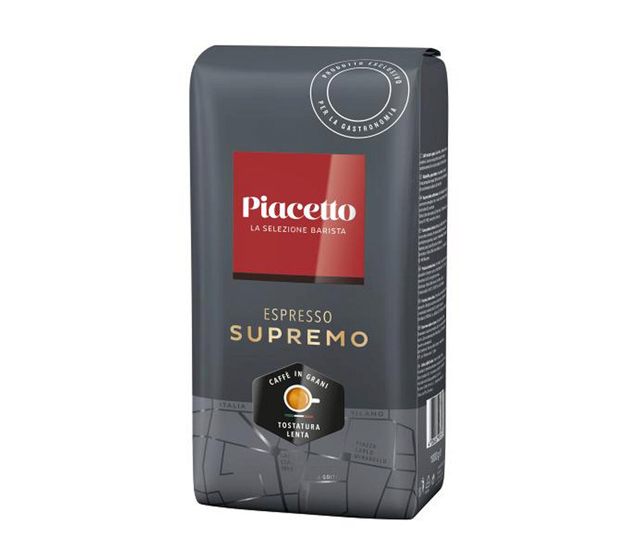 Eine Packung Piacetto Espresso Supremo.