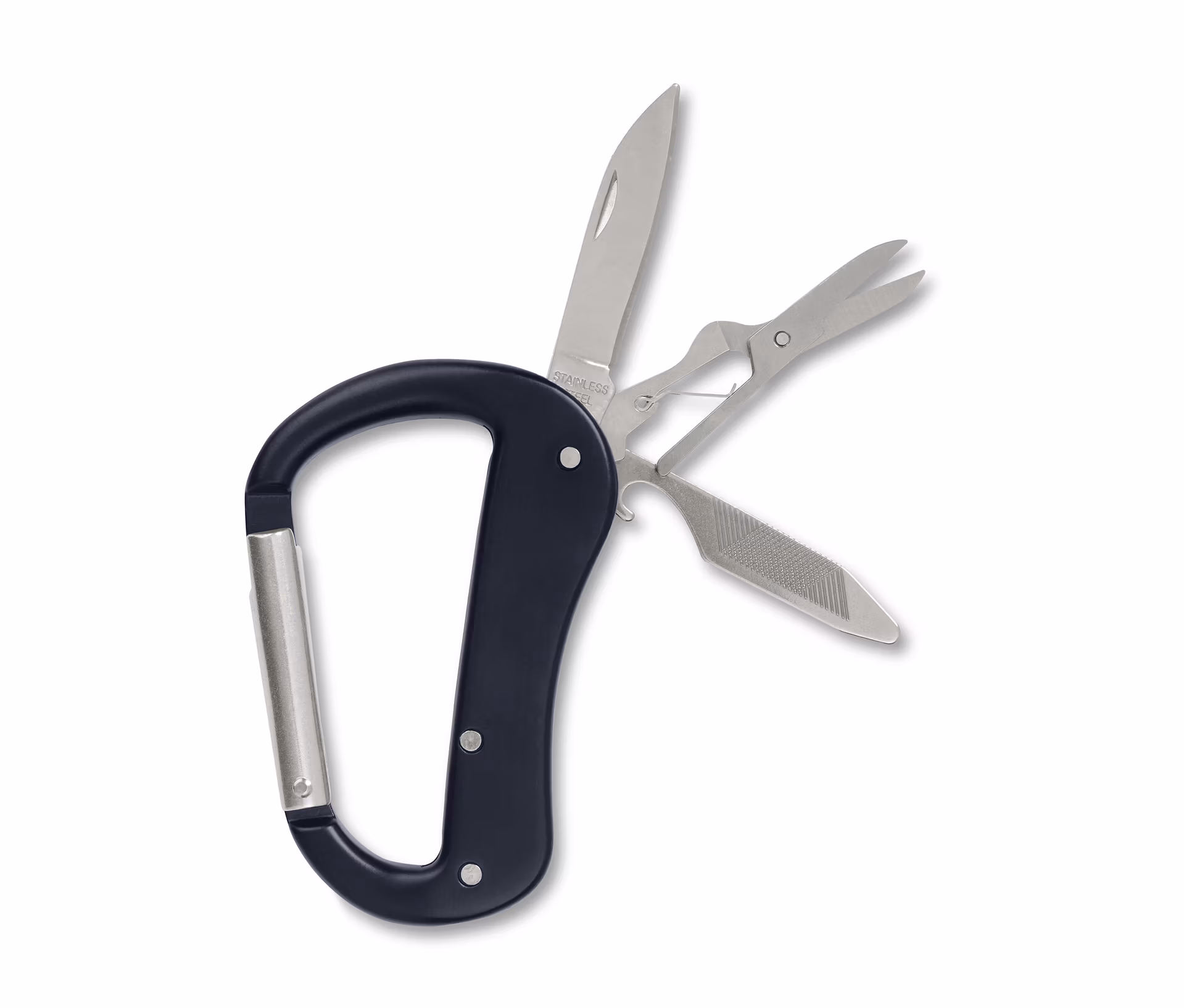 Tchibo - 5-in-1-Karabiner-Multitool - silber