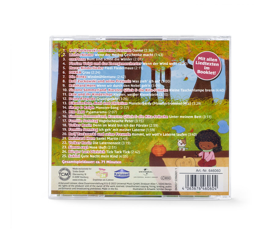 Cover der CD »Wir feiern den Herbst!«.