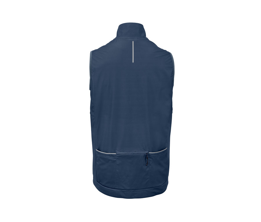 Rückansicht einer Rad-Weste.