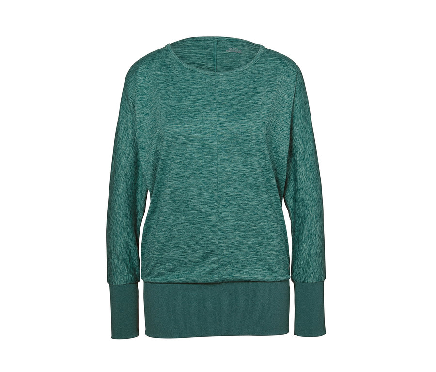 Grünes Fledermausshirt.