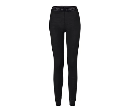Schwarze Funktionsunterhose mit Merinowolle.