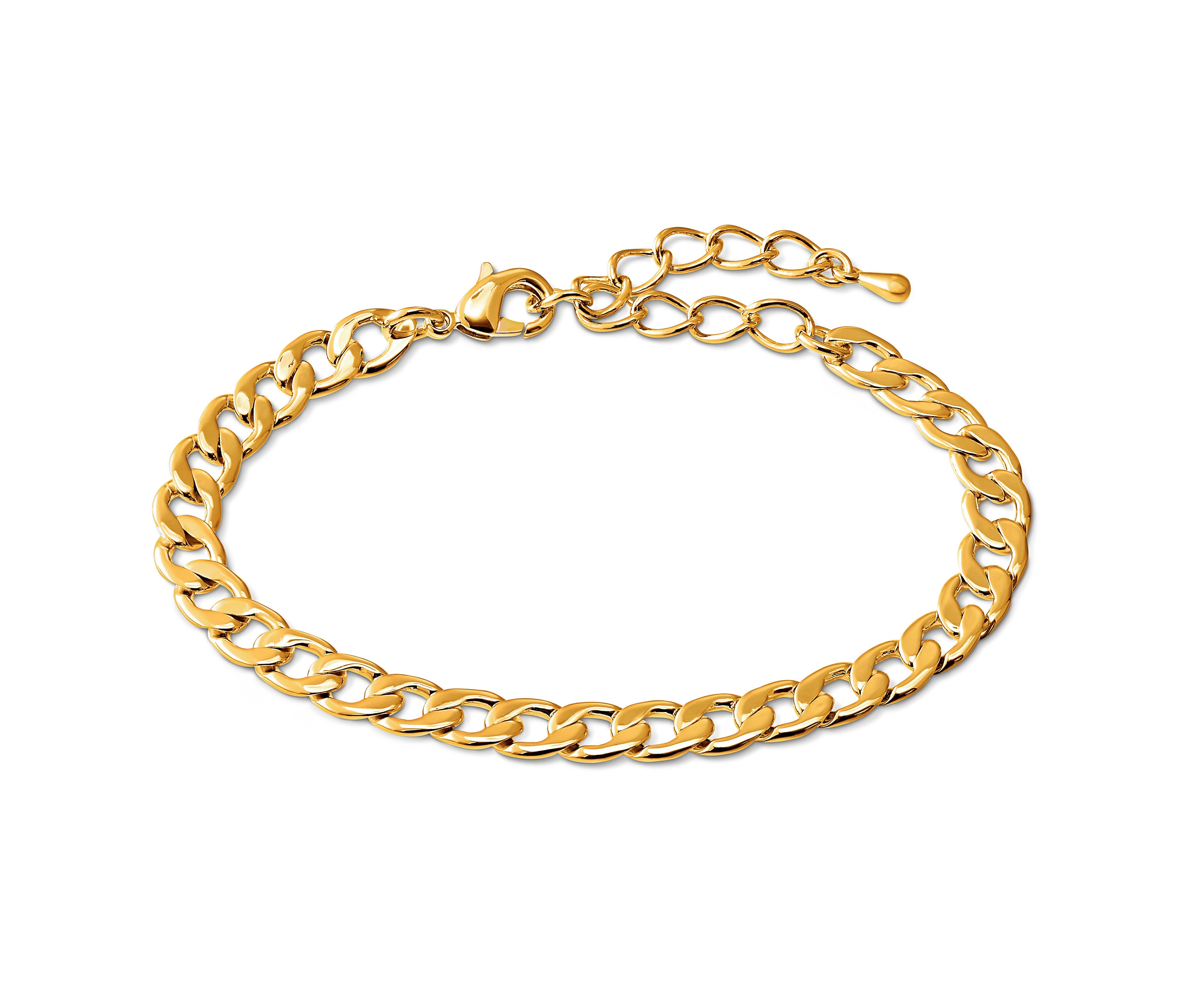 Vergoldetes Armband.