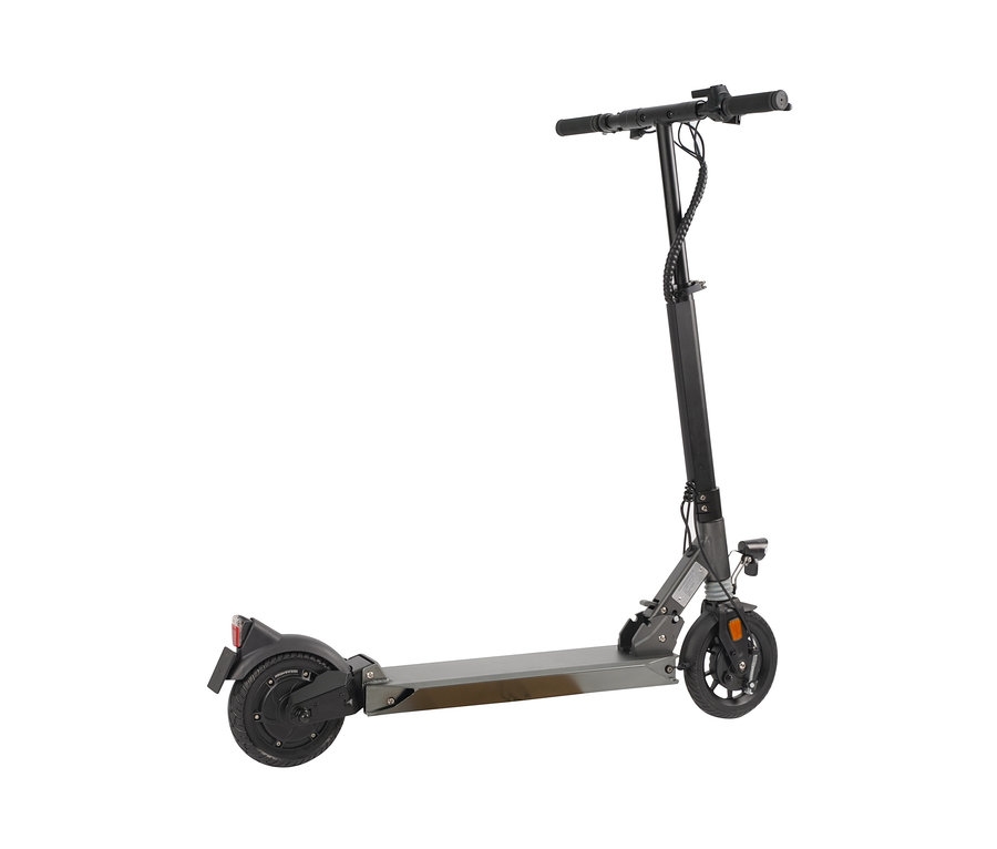 Ein grauer L.A. Sports E-Scooter »Speed Deluxe«.