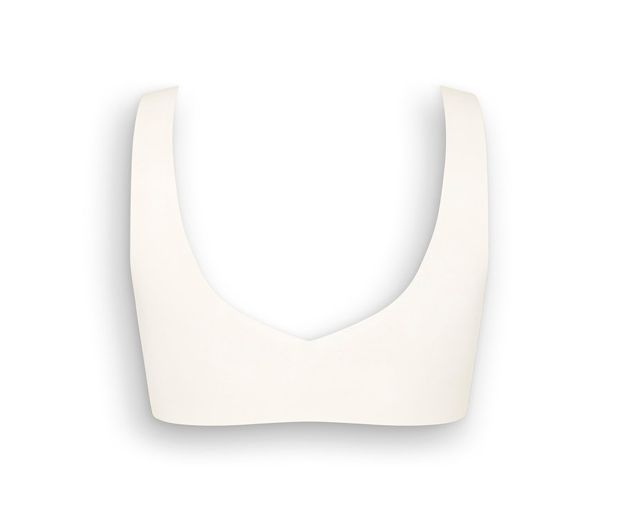 sloggi ZERO Feel 2.0 Bralette in Silk White.
