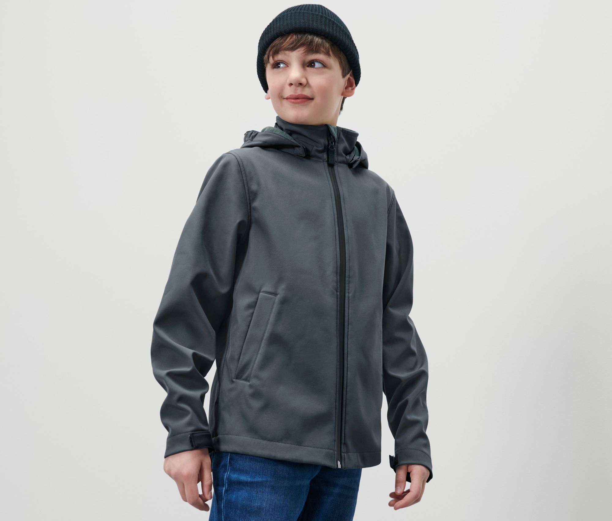 Thumbnail - Tchibo - Kinder-Softshelljacke - Herren - Gr. 134/140 - blau
