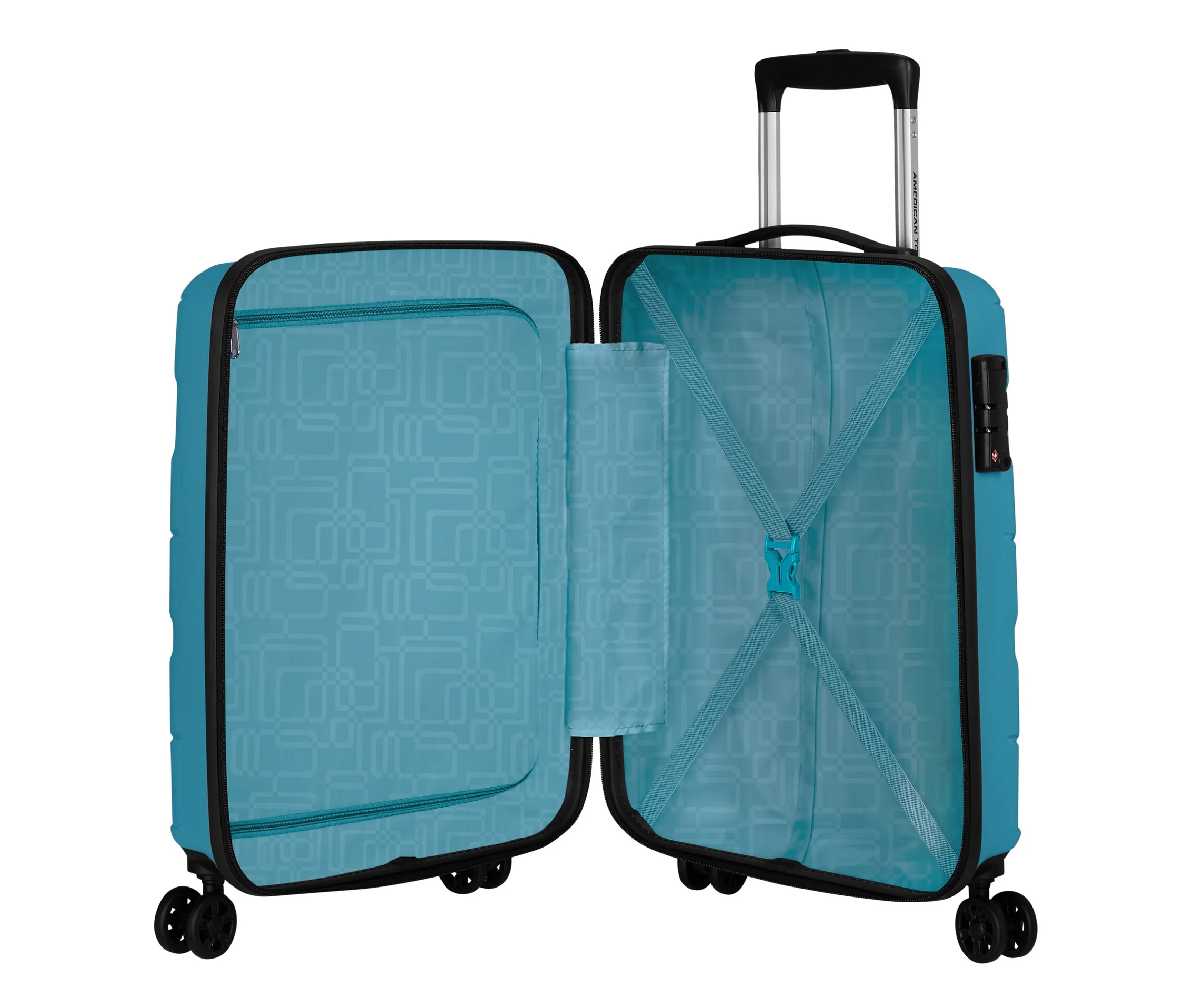 American Tourister Jetdriver 3.0 Maleta Spinner (4 ruedas) Light Blue