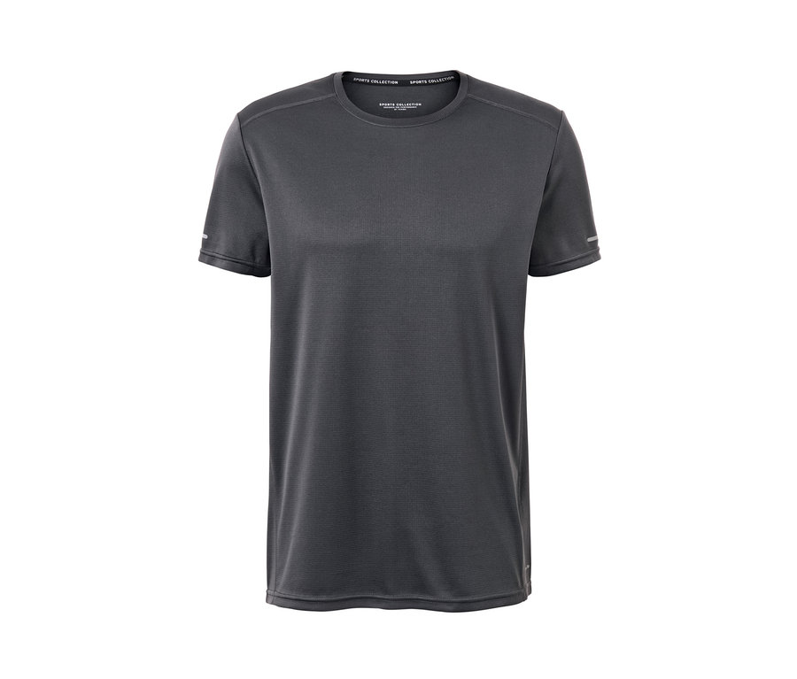 Graues Funktionsshirt.