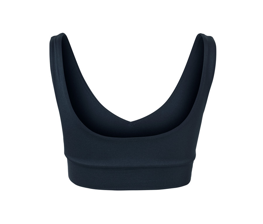 Detailansicht von Sport-Bustier, navy.