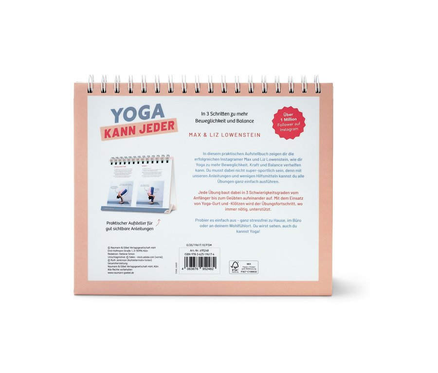 Buch „Yoga kann jeder“.