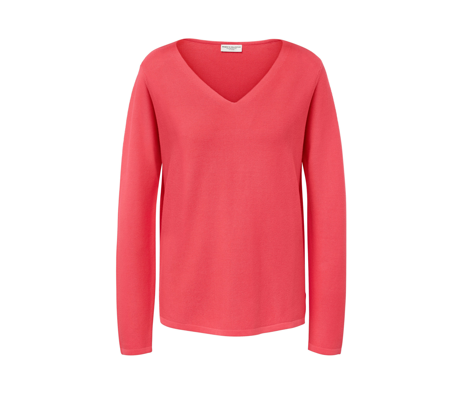 Strickpullover - Damen - Gr. S - koralle - koralle