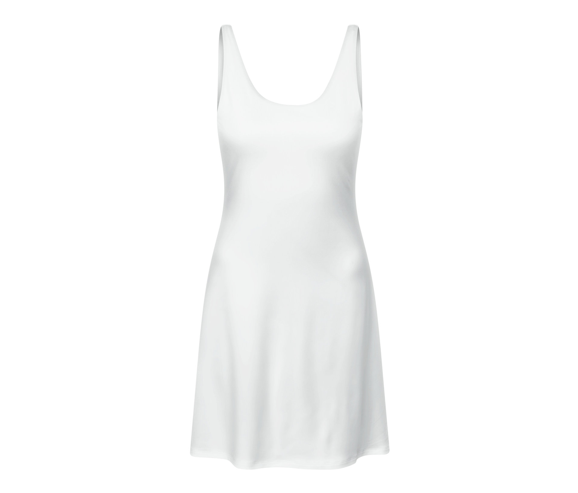 Tchibo - Sportkleid mit Radler - Damen - Gr. M - weiß