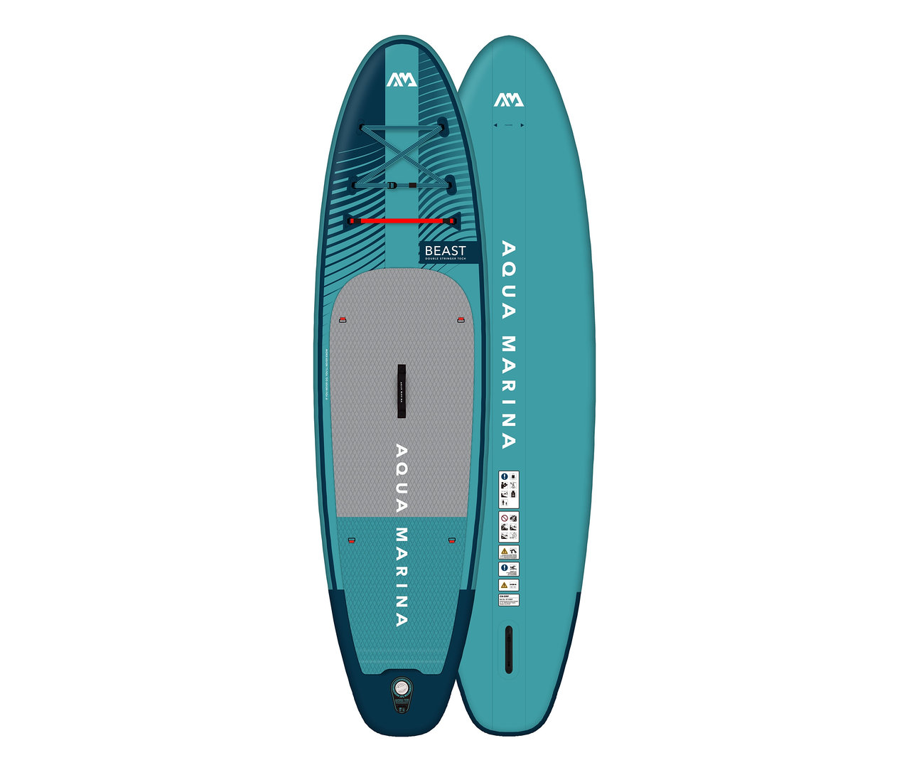 Zwei Aqua Marina SUP Boards »Beast« 10'6"