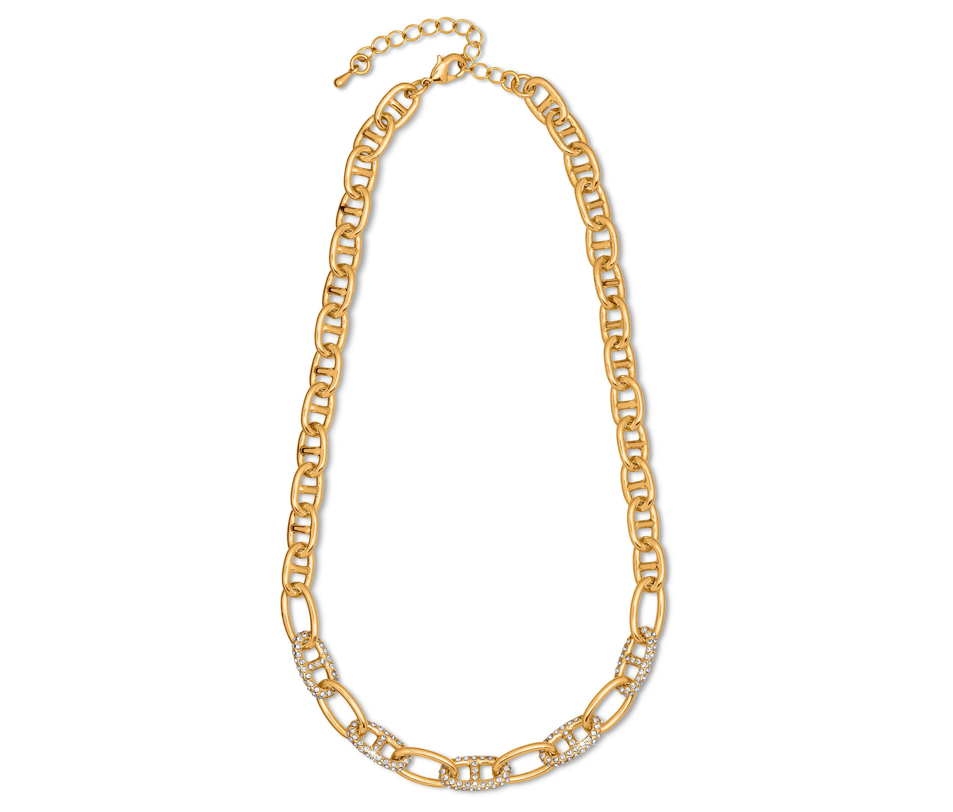 Kette »Schiffsanker« - gold - gold