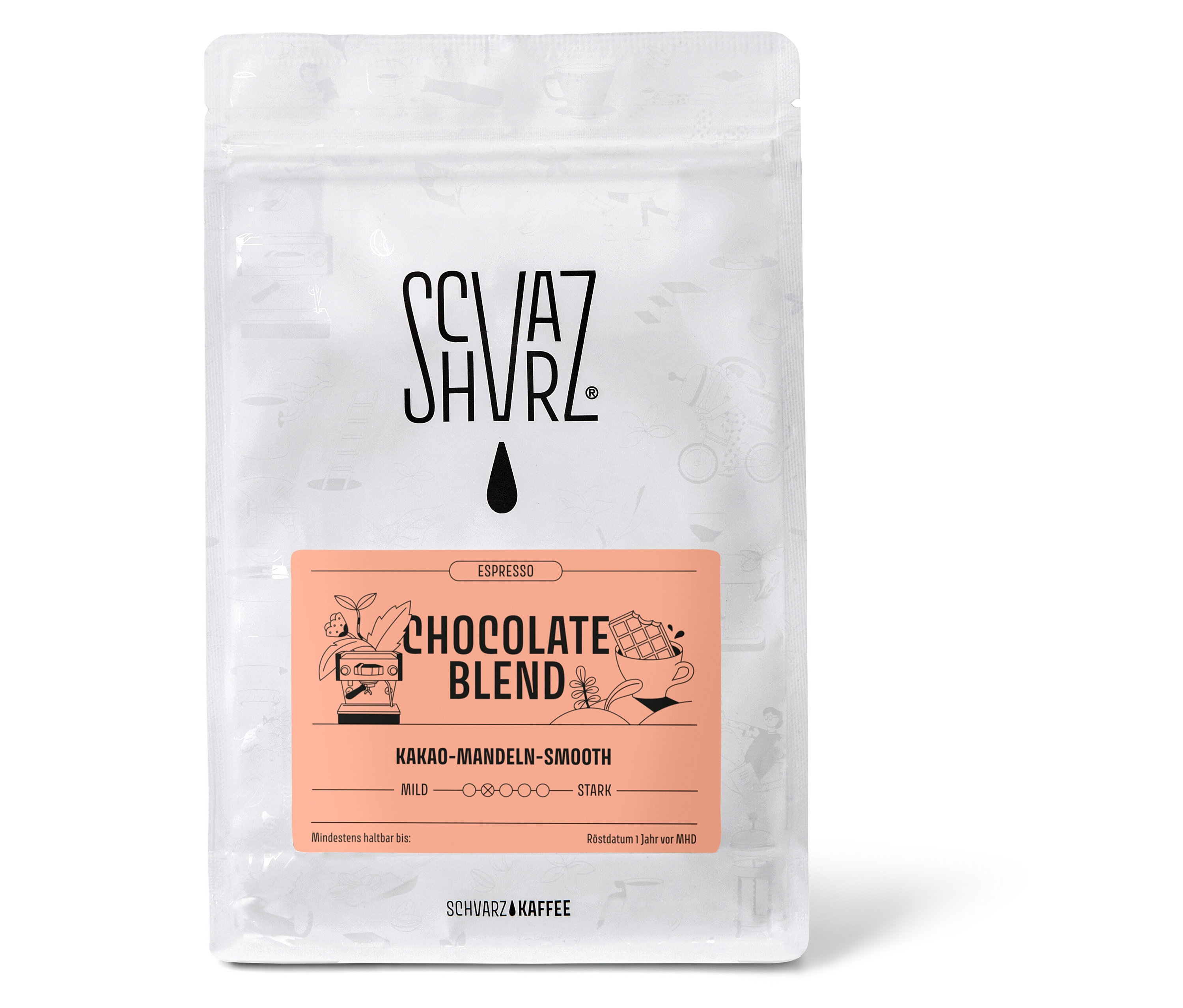 Espresso Ganze günstig Kaufen-Schvarz - Chocolate Blend Espresso - 350 g Ganze Bohne - Intensität: 4/6. Schvarz - Chocolate Blend Espresso - 350 g Ganze Bohne - Intensität: 4/6 <![CDATA[Schvarz - Chocolate Blend Espresso - 350 g Ganze Bohne Aufbewahrungshinweise: Trocken, du