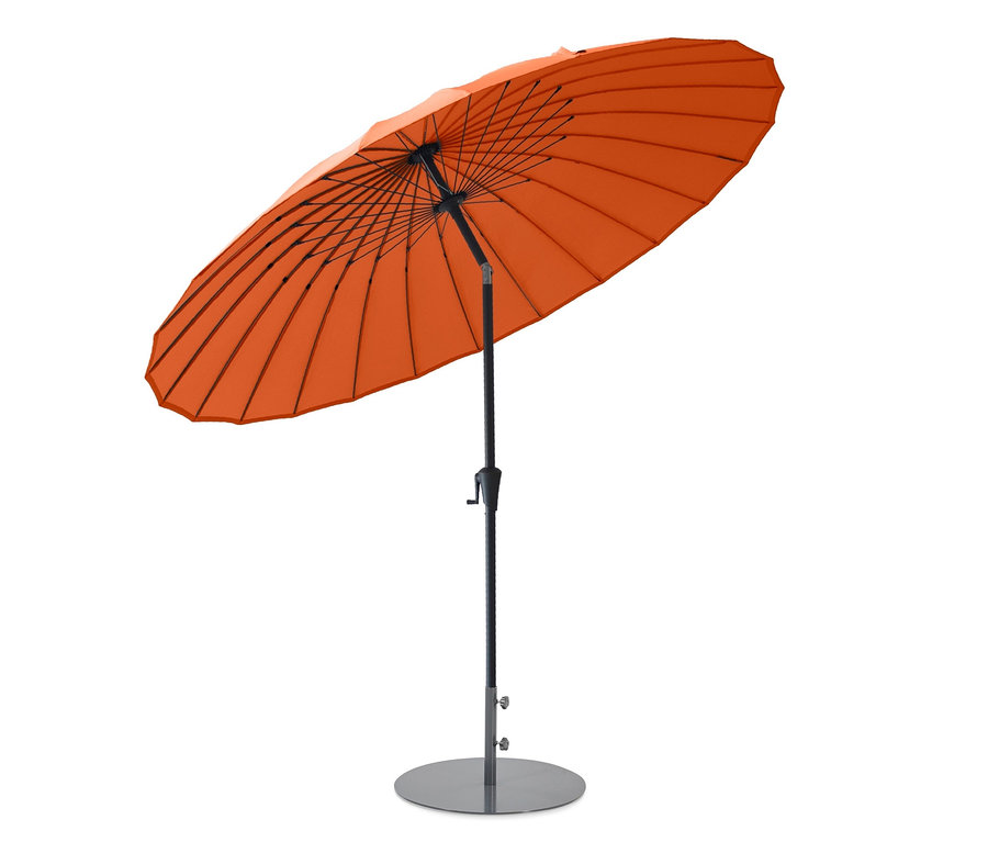 Leco Shanghai Sonnenschirm, Ø 270 cm, orange.