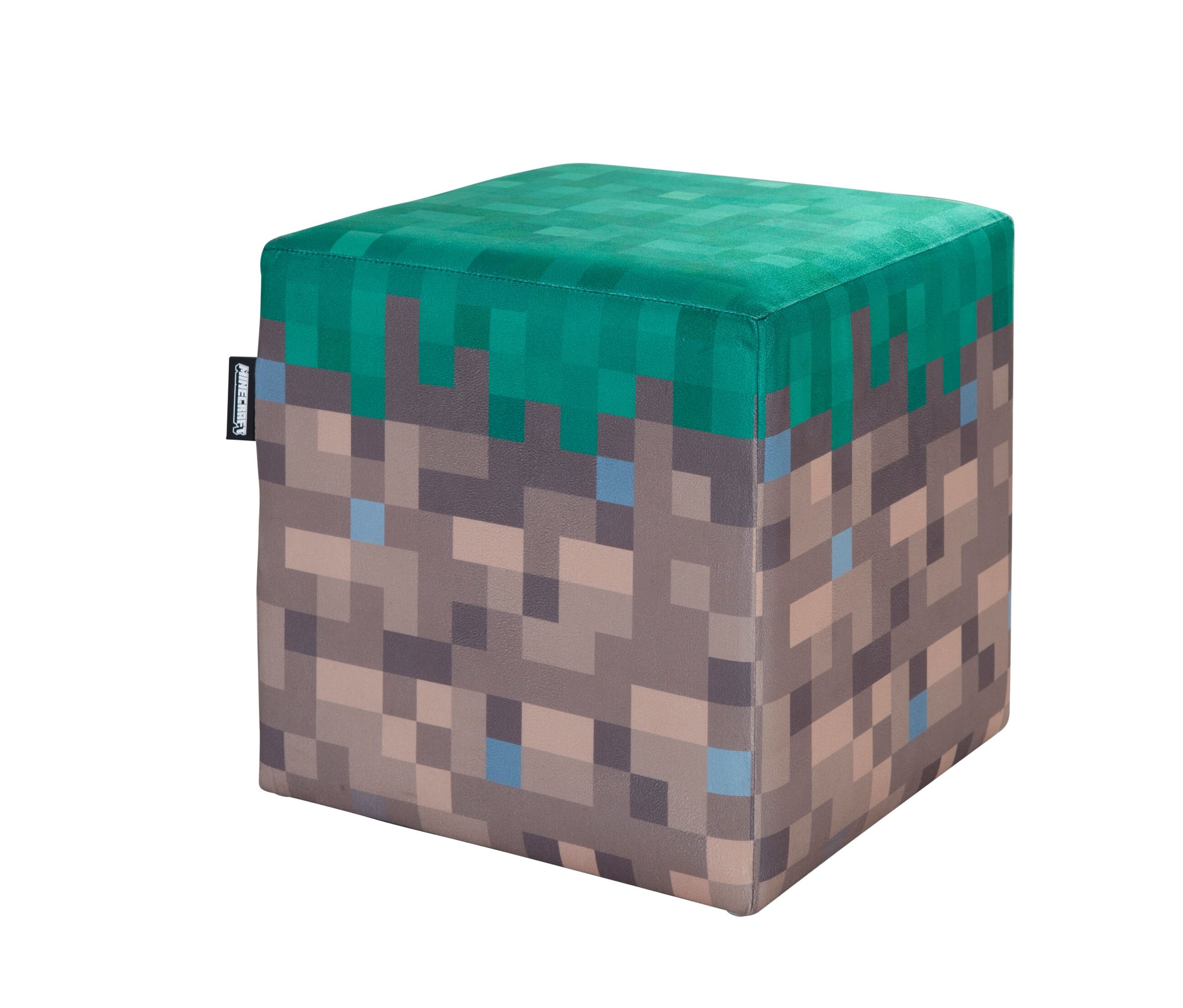 Thumbnail - 2 roba Minecraft Sitzhocker - 35x35x35cm - mehrfarbig - Holz / Polyester