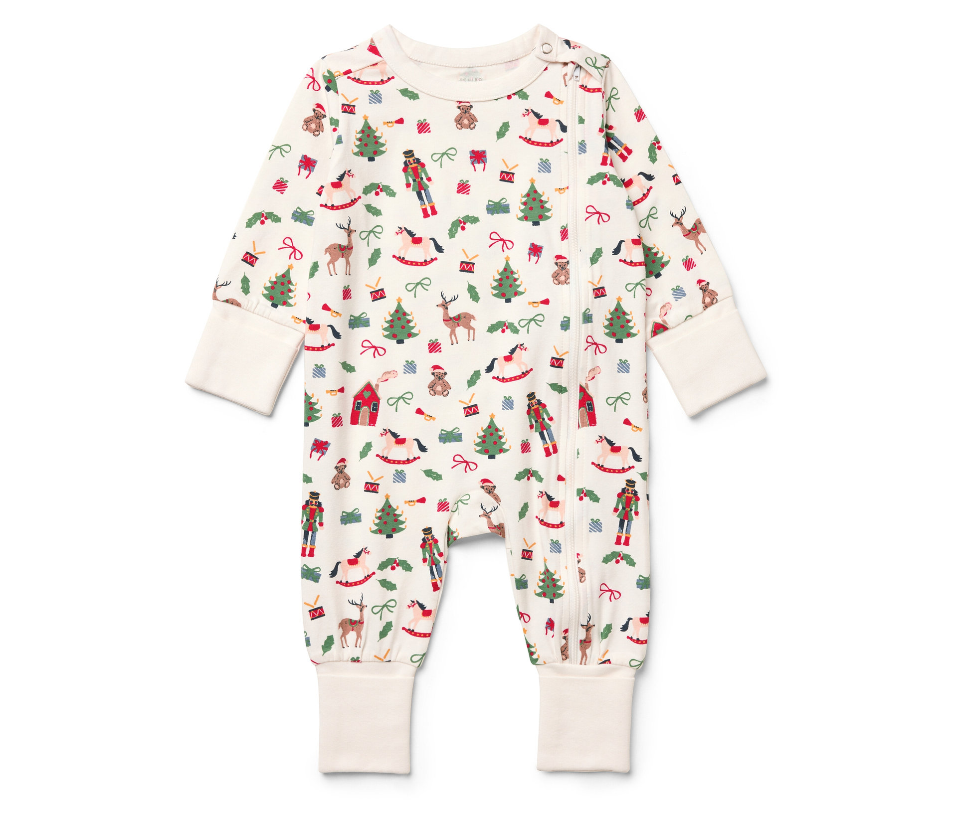 Tchibo - Baby-Pyjama - Kinder - Gr. 98/104 - creme