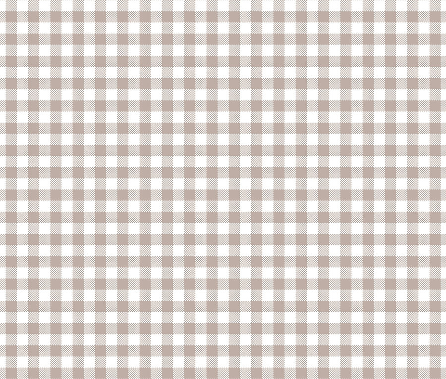 Nahaufnahme des Karomusters der SCHIESSER Renforcé-Bettwäsche »Ivy« in Normalgröße.