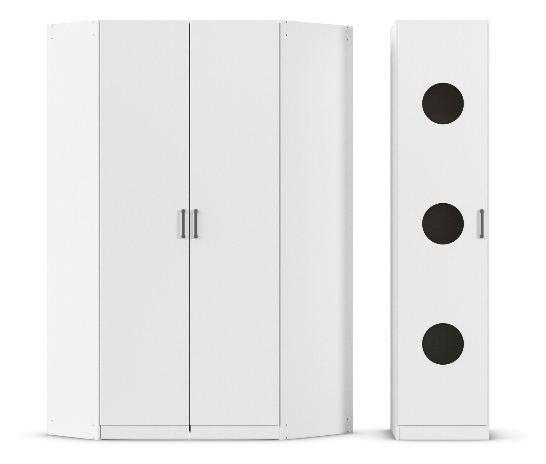 rauch Wäscheschrank und Eckschrank »Allrounder« - 47x54x210cm -