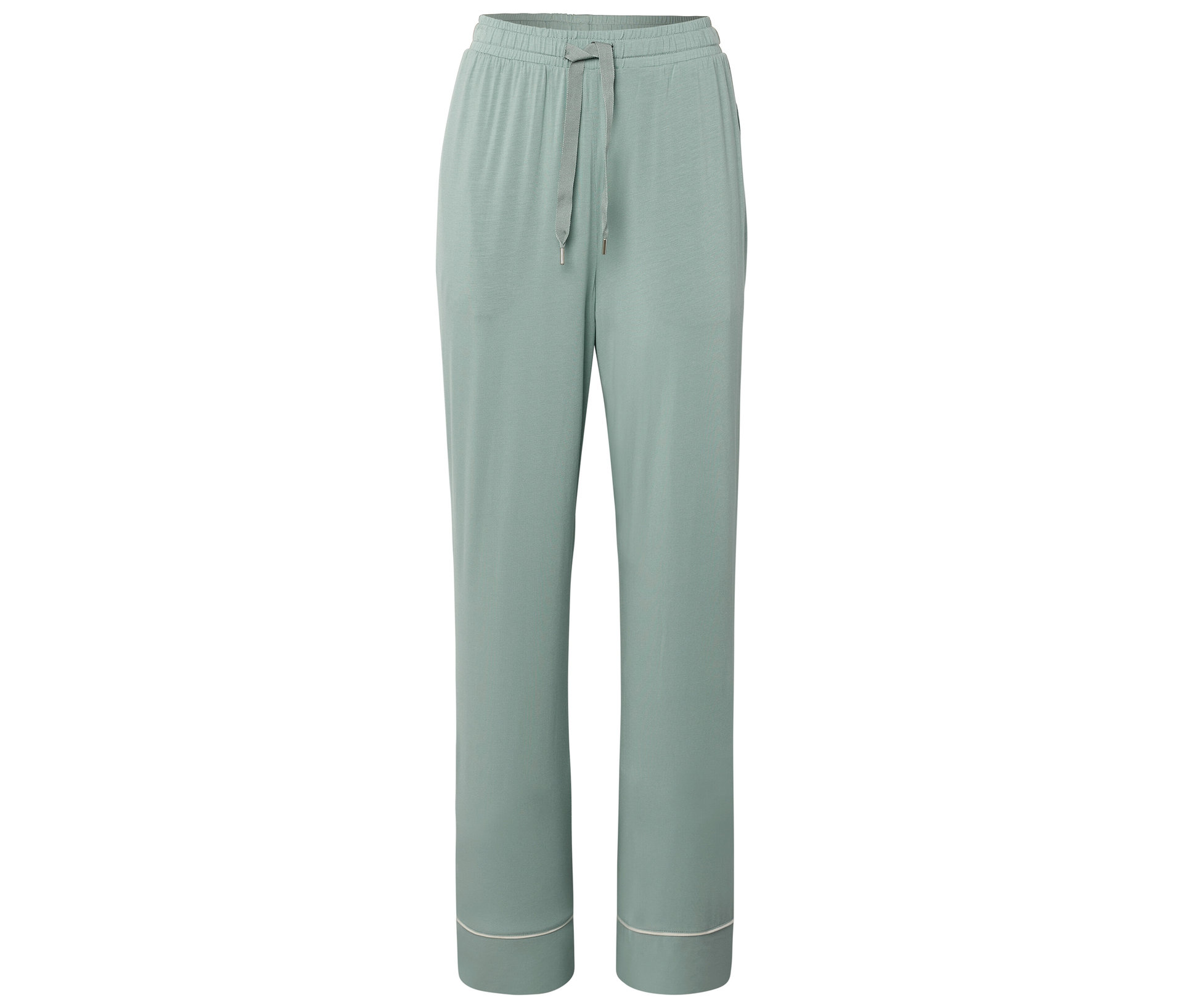 Pyjamahose - Damen - Gr. XL - grün - grün
