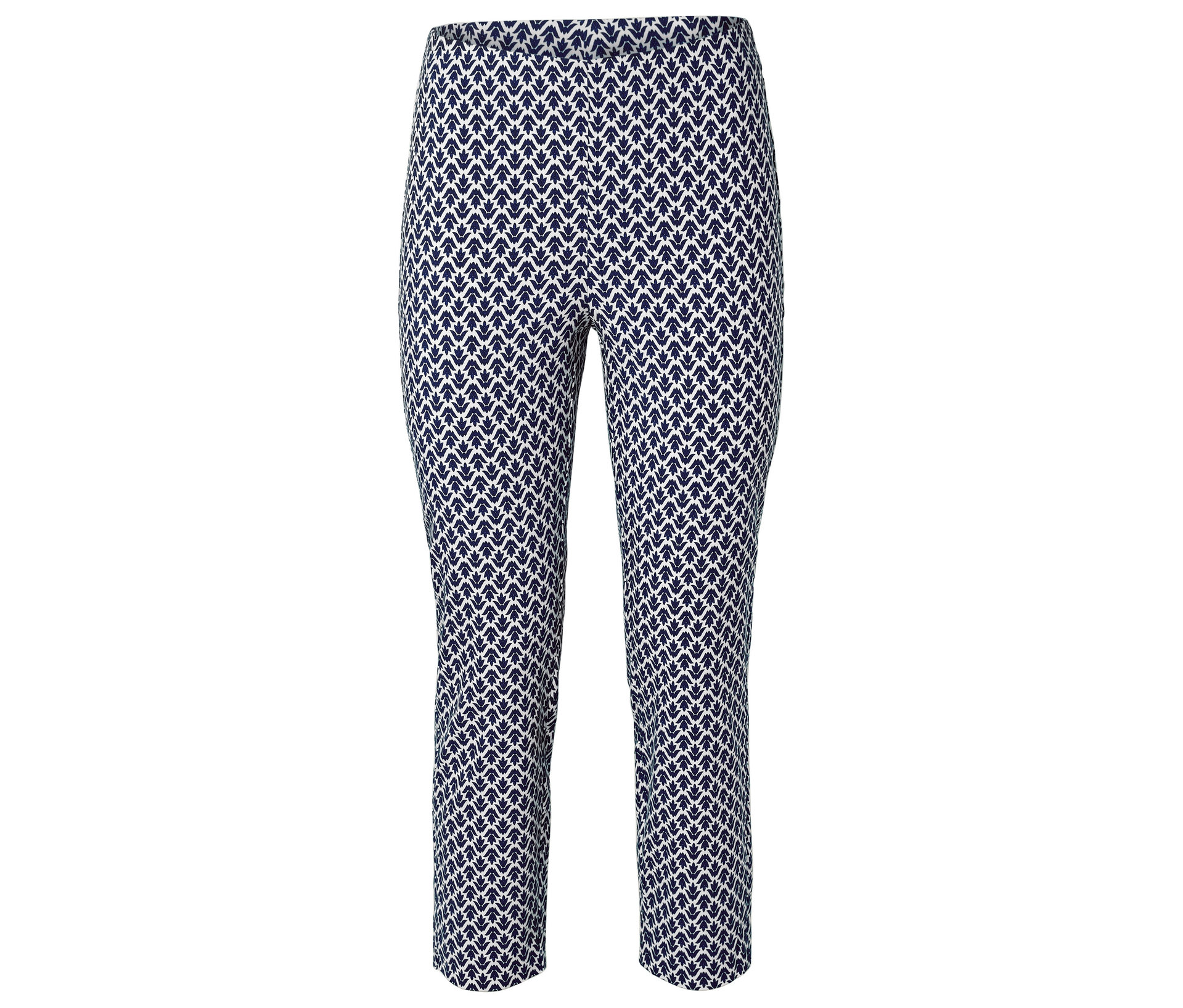Stretchhose - Damen - Gr. 52 - weiß - weiß
