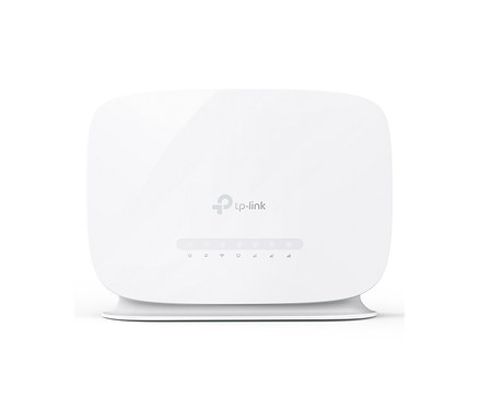 Weißer Homespot-Router LTE TP-Link.