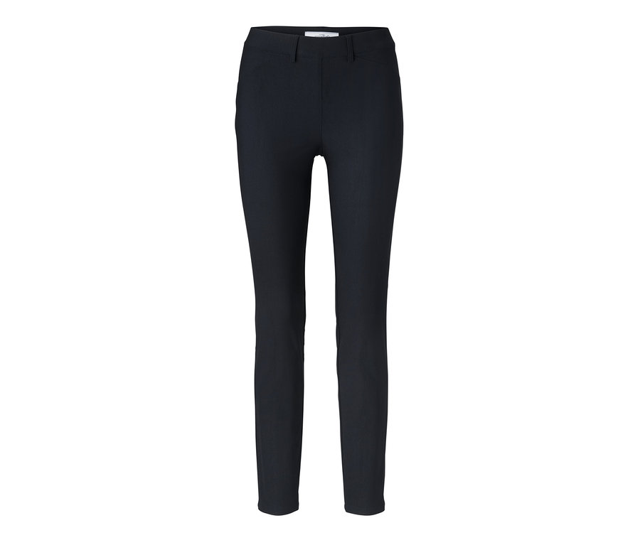 Eine schwarze Thermo-Bengalin-Hose.