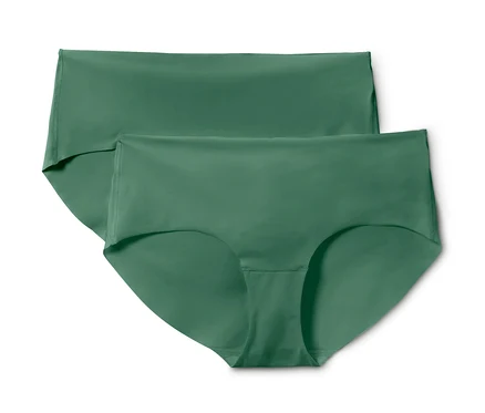 Zwei grüne Magic-Cut-Pantys.