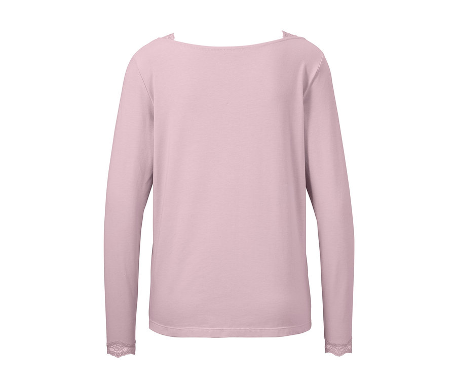 Rosa Pyjama mit Webhose.