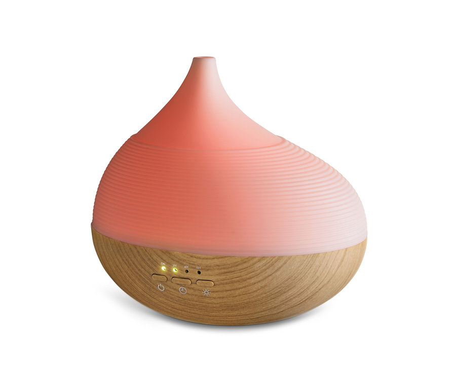 Aromadiffusor mit Wellness-Beleuchtung.