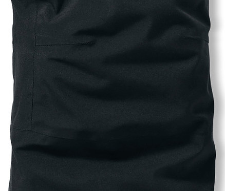 Detail einer Softshell-Skihose.