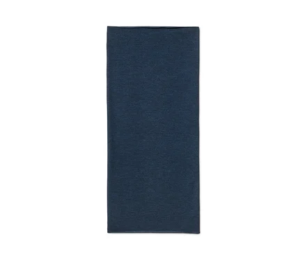 Blau meliertes Multifunktionstuch.
