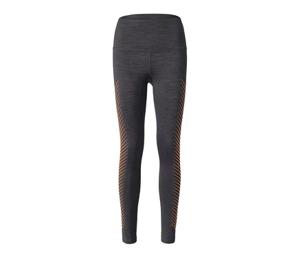 Schwarze Sporttight mit Print.