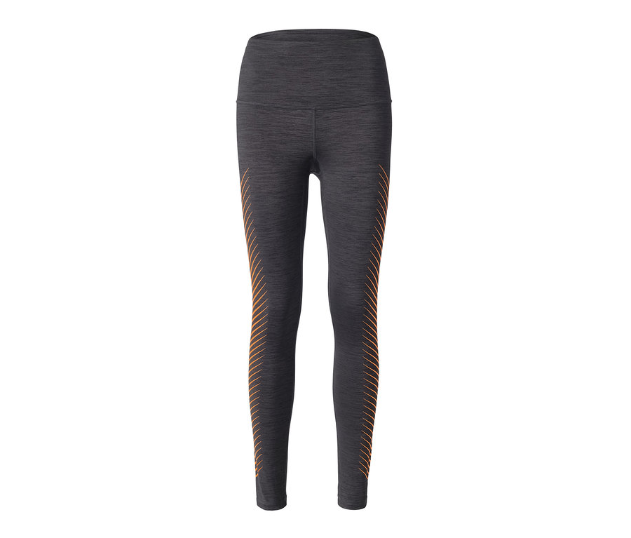 Schwarze Sporttight mit Print.