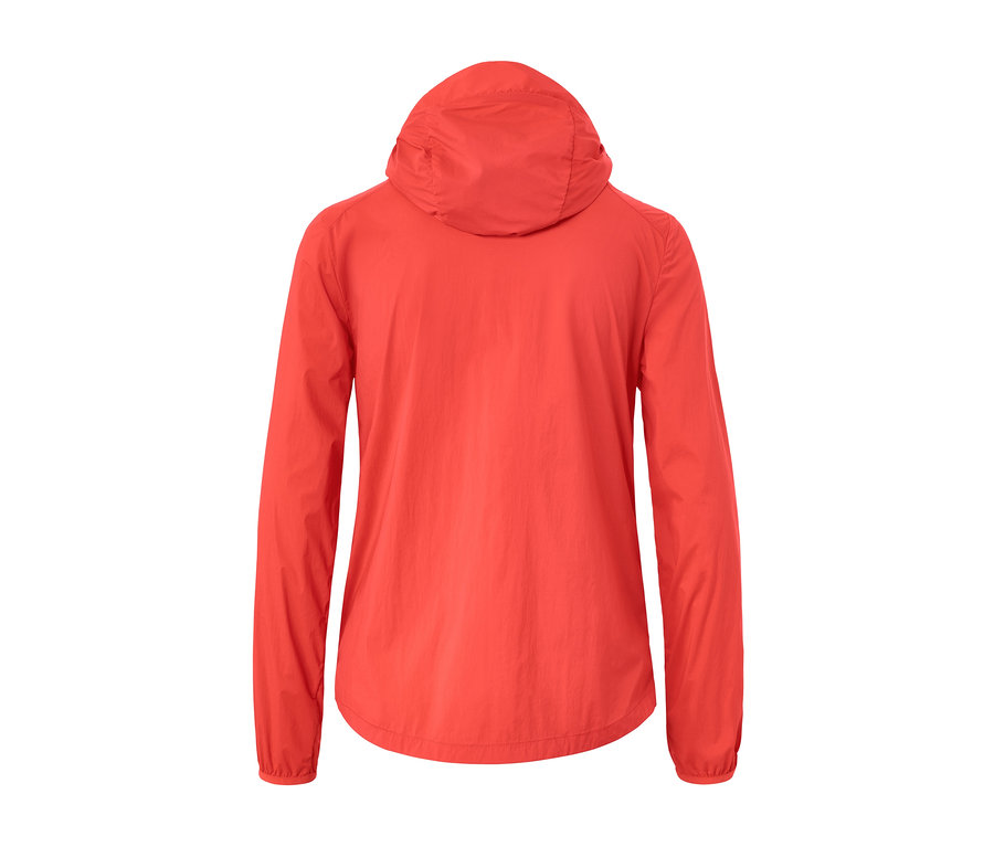Rückansicht der Lightweight-Windjacke.