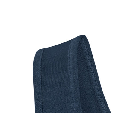 Blaues Seamless-Sport-Bustier.